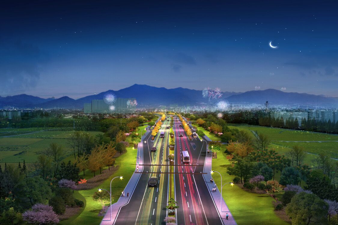 富阳区大桥南路提升改造工程